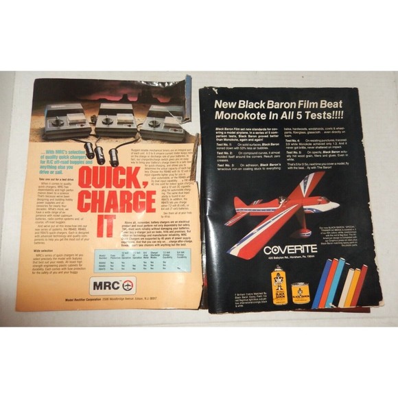 8 Vintage 1976-1986 Model Aviation Magazines Academy Of Model Aeronautics - Picture 3 of 10